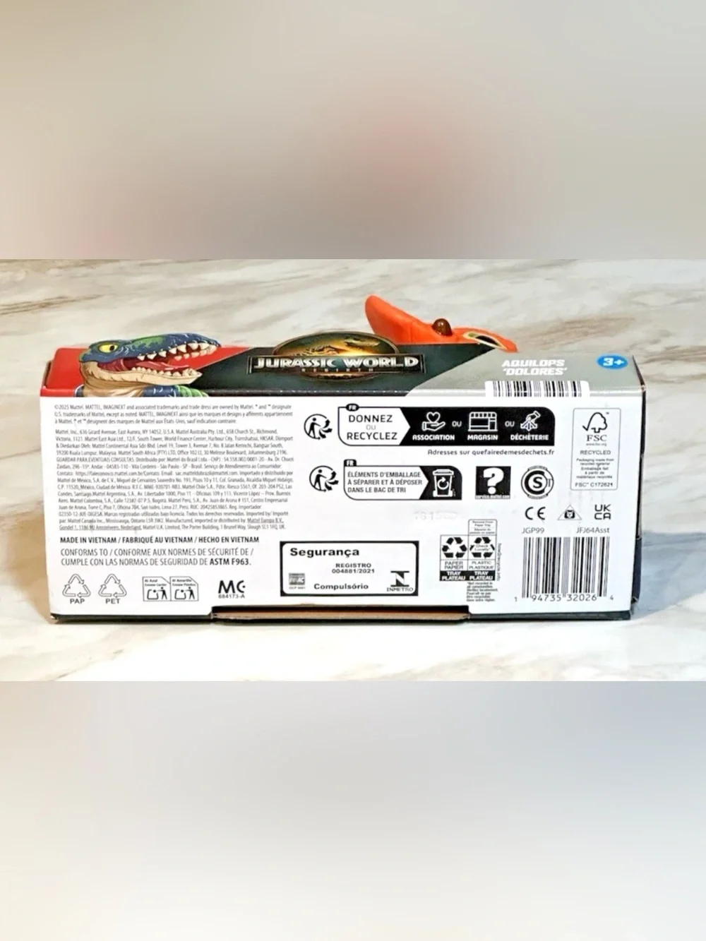 Fisher Price Jurassic World: Rebirth Imaginext  Aquilops 